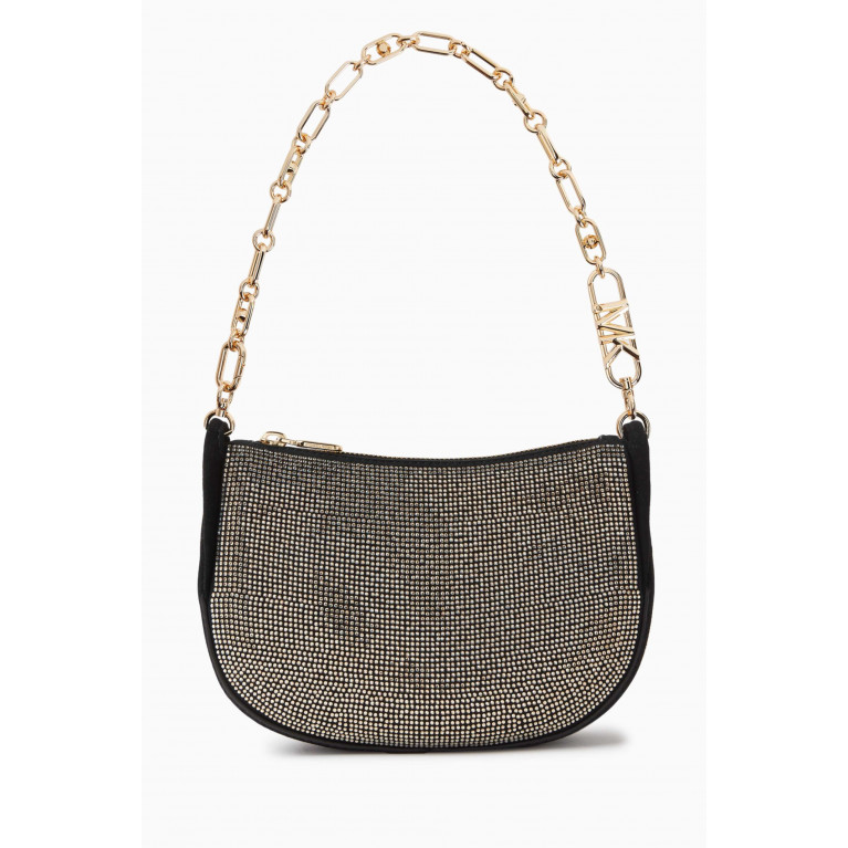 MICHAEL KORS - Small Kendal Bracelet Pouchette in Brushed Leather