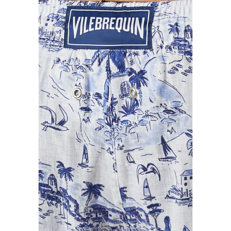 Vilebrequin - Riviera Bermuda Shorts in Linen
