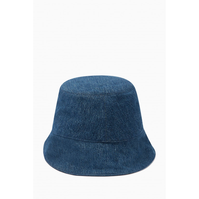 Off-White - Bookish Bucket Hat in Denim