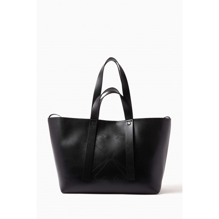 Off-White - Medium Day Off Tote Bag in Leather