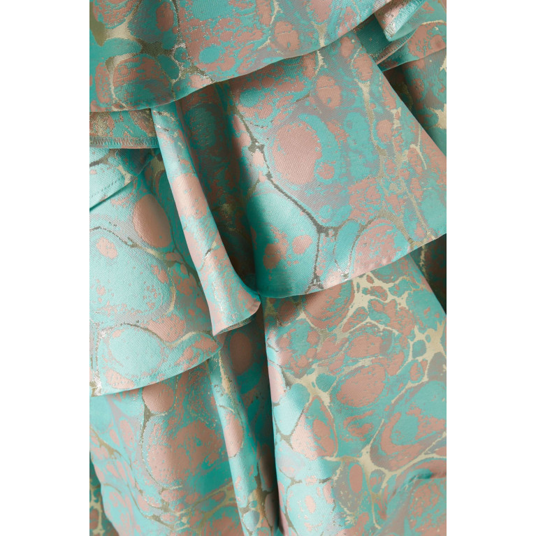 Poca & Poca - Layered Midi Dress in Polyester