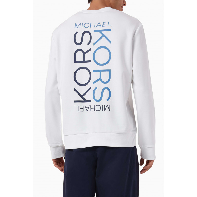 MICHAEL KORS - Logo Sweatshirt in Cotton Blend
