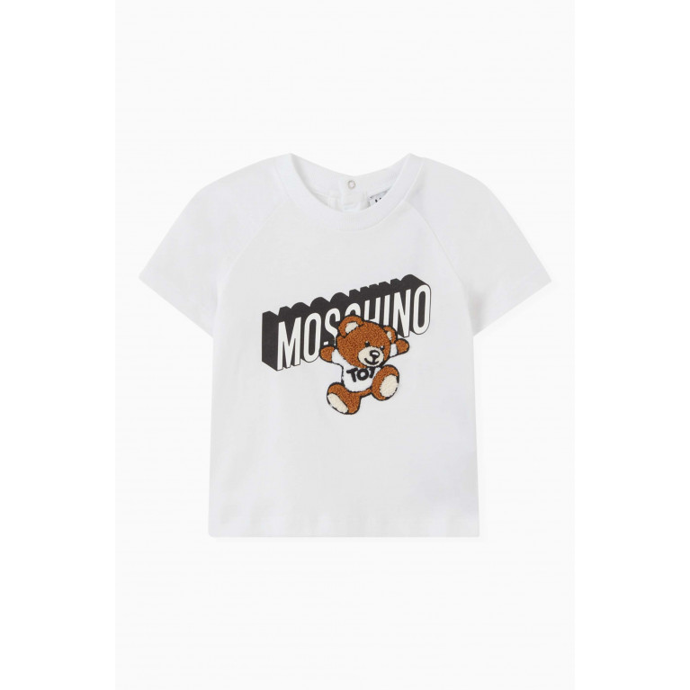 Moschino - Teddy Bear Print Shirt in Cotton