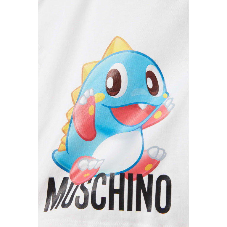 Moschino - Puzzle Bobble T-Shirt in Cotton