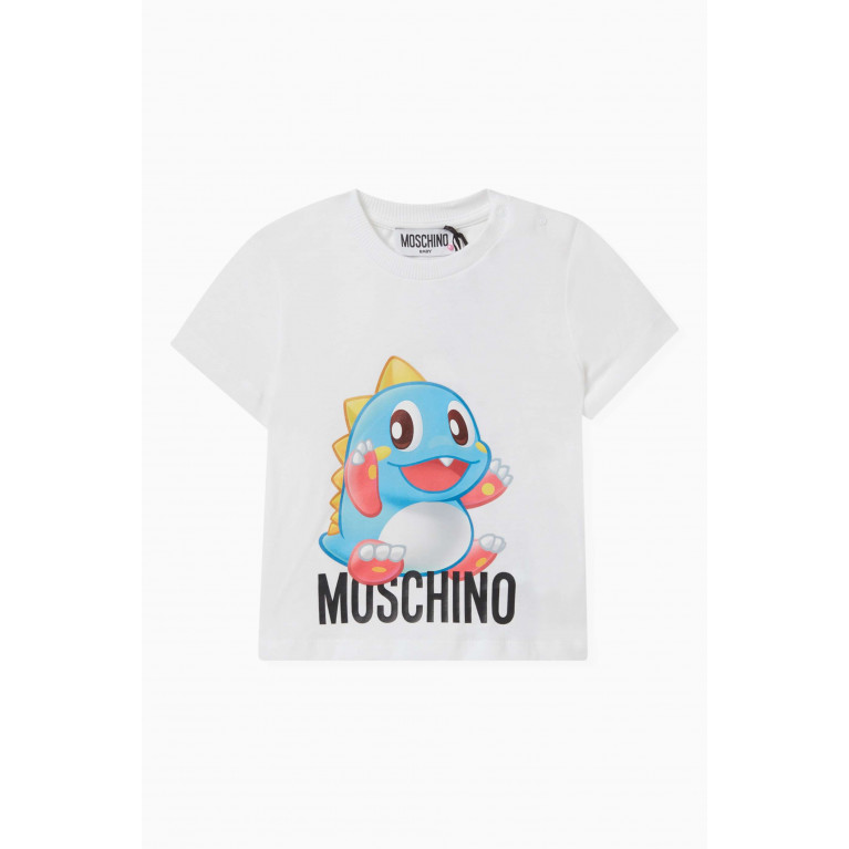 Moschino - Puzzle Bobble T-Shirt in Cotton