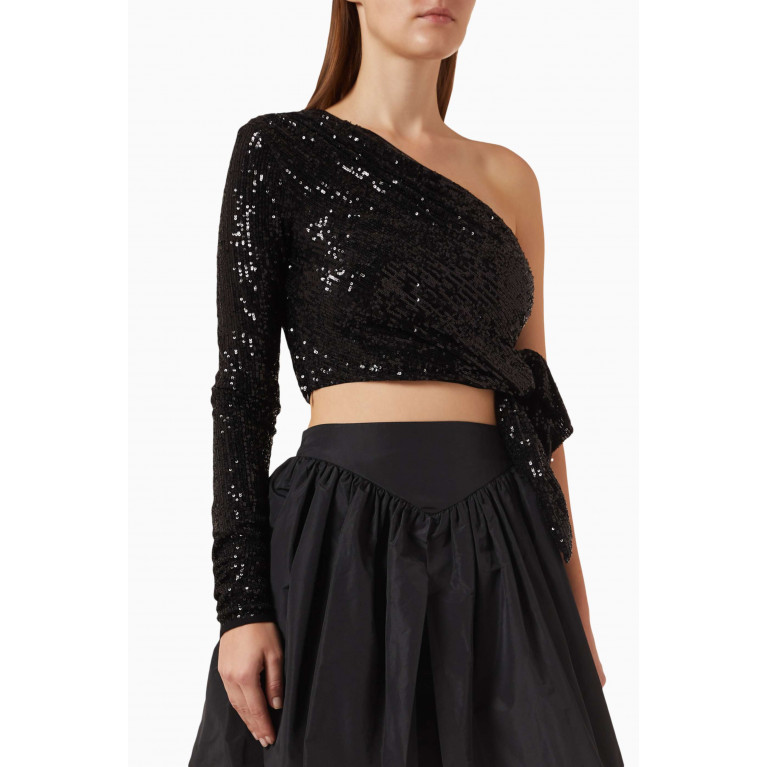 PINKO - Ierzu Embellished Blouse in Polyester