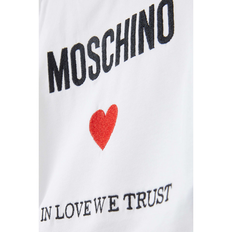 Moschino - Top and Shorts Set in Cotton