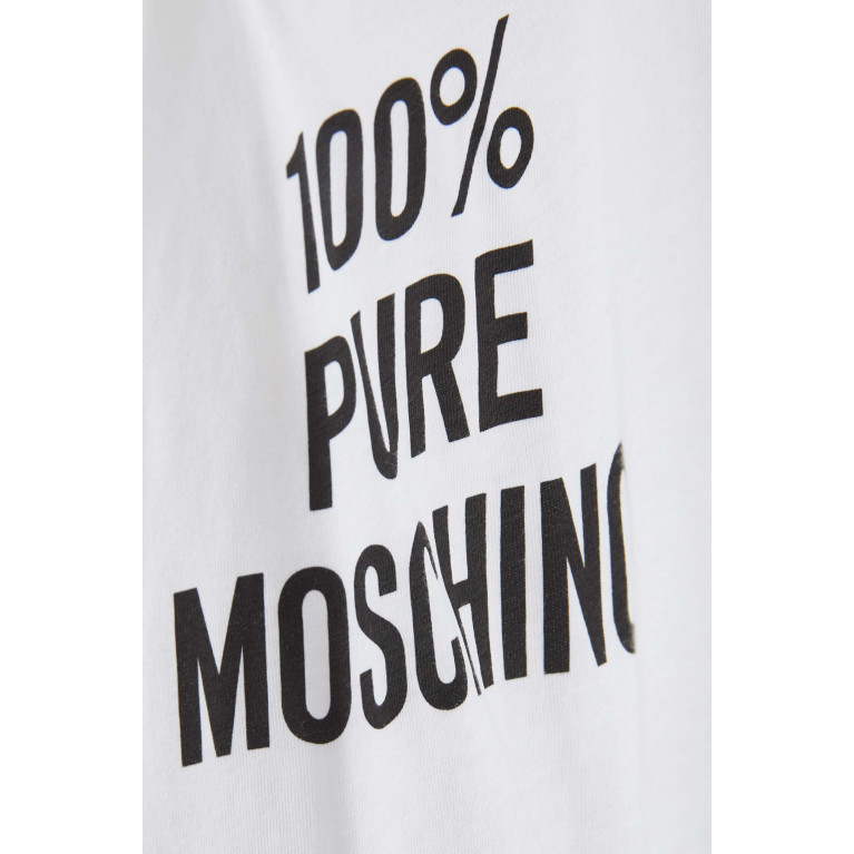 Moschino - Abstract Print Dress in Cotton