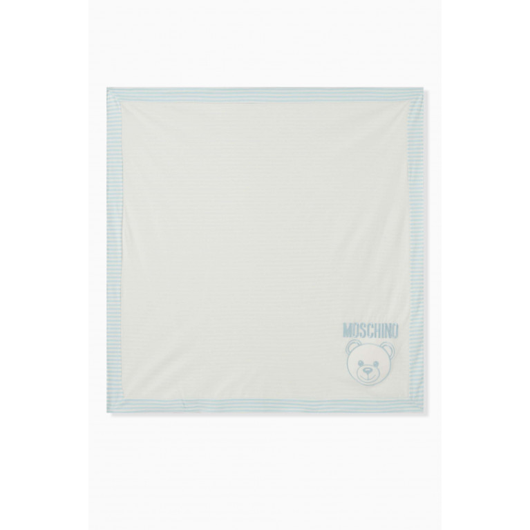 Moschino - Logo Blanket in Cotton