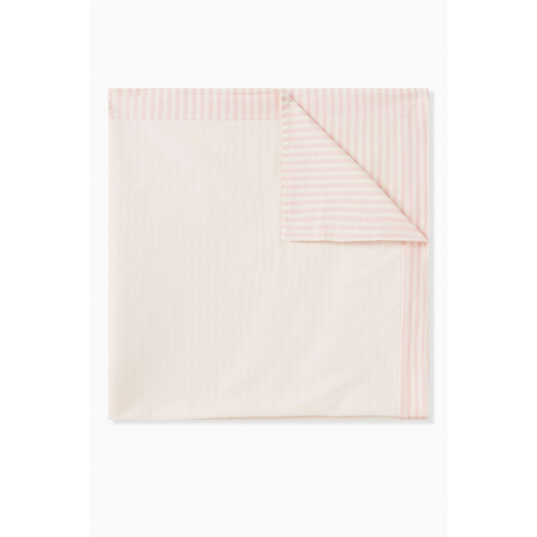 Moschino - Logo Blanket in Cotton Pink