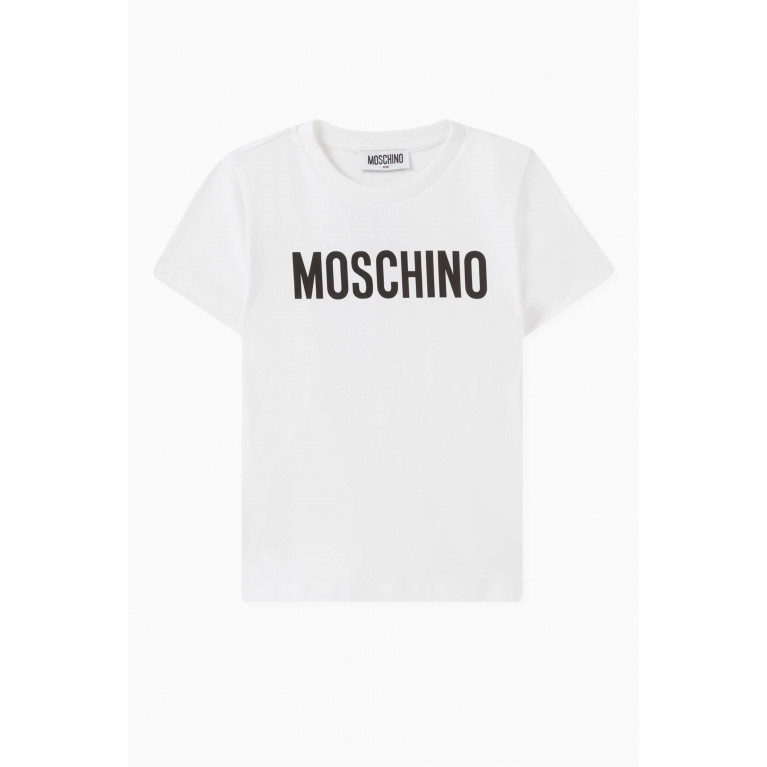 Moschino - Teddy Print T-Shirt in Cotton White