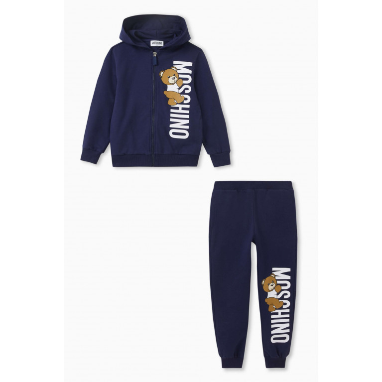 Moschino - Teddy Bear Print Tracksuit in Cotton