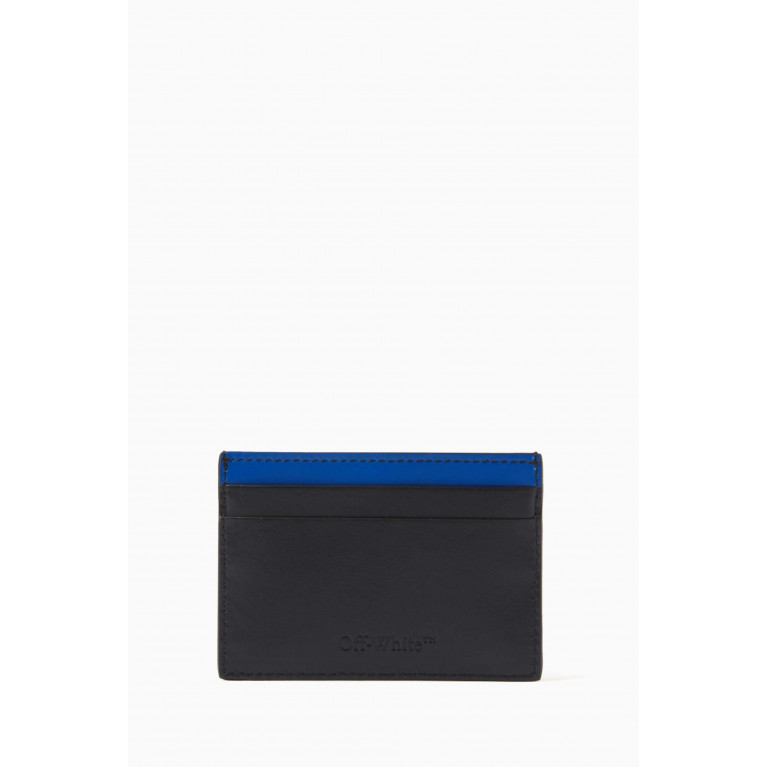 Off-White - Jitney Card Case in Leather Black