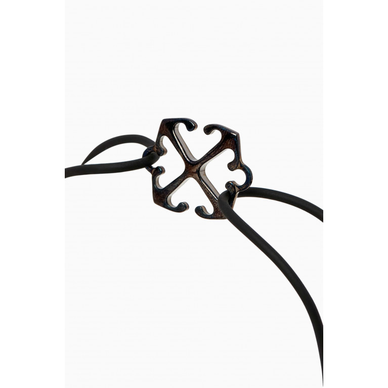 Off-White - Arrow Cable Bracelet in Cable & Metal