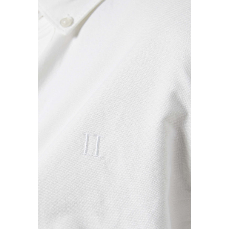 Les Deux - Kristian Oxford Shirt in Cotton White