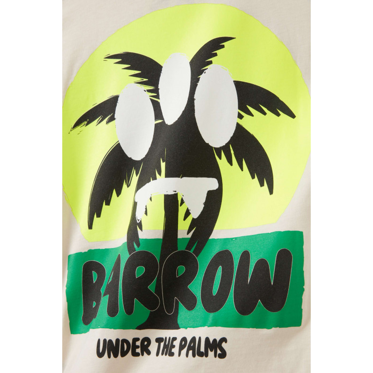 Barrow - Logo T-shirt in Cotton Jersey