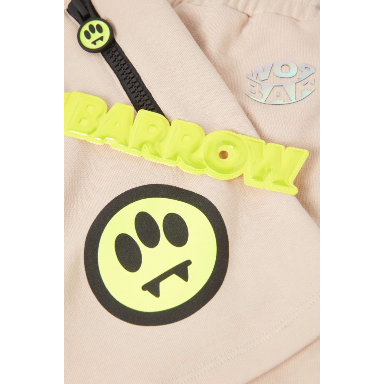 Barrow - Logo-print Sweatshorts in Cotton