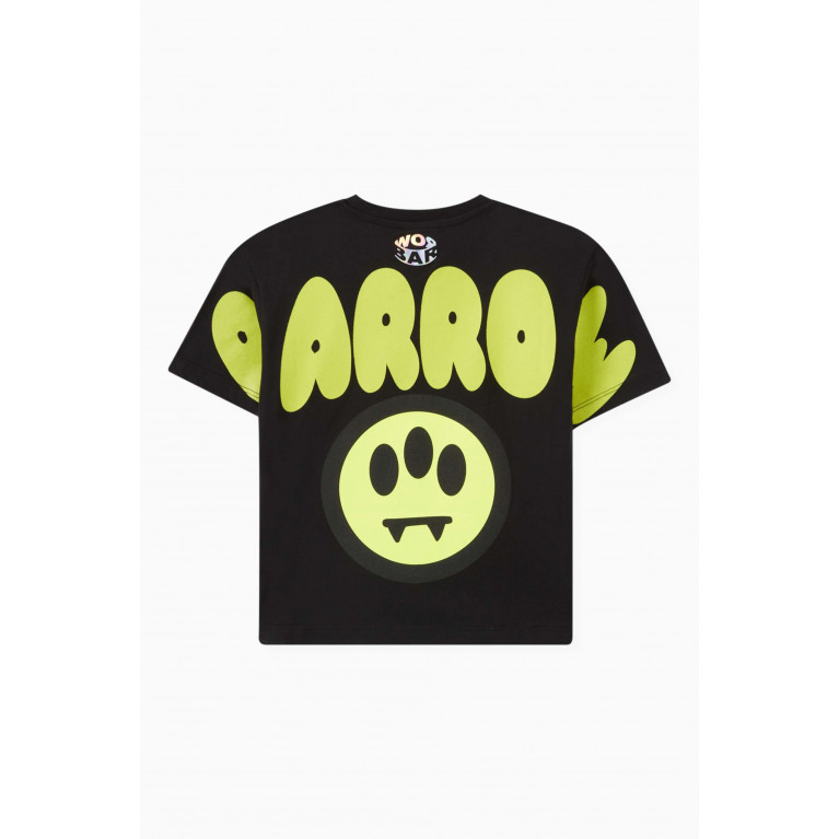 Barrow - Graphic Logo-print T-shirt in Cotton Jersey