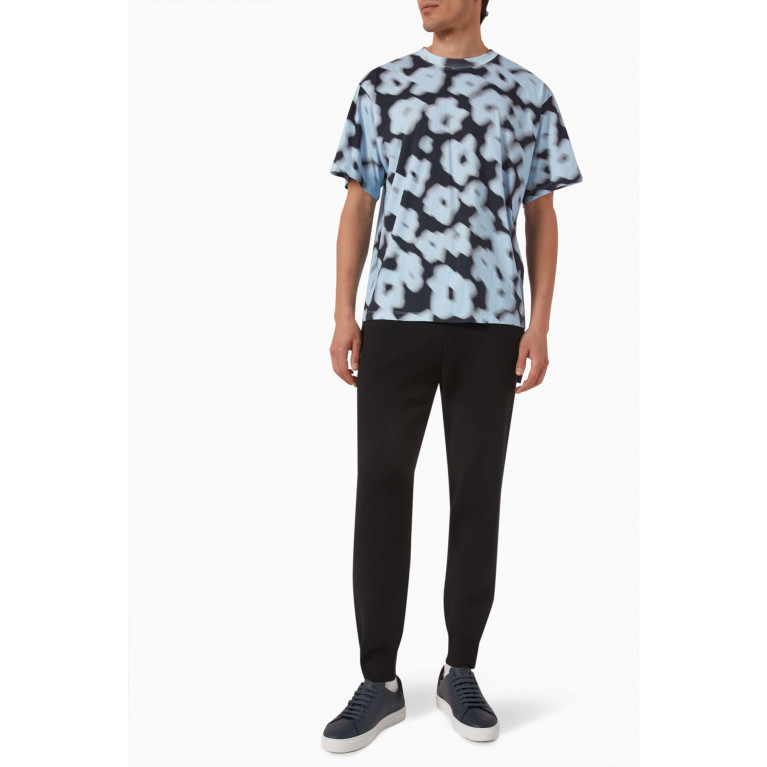 Sandro - Blurry Floral T-shirt in Cotton