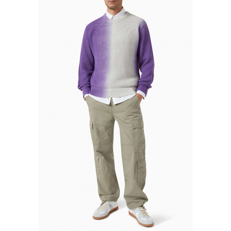Stussy - Dyed Loose-fit Gauge Sweater in Knit