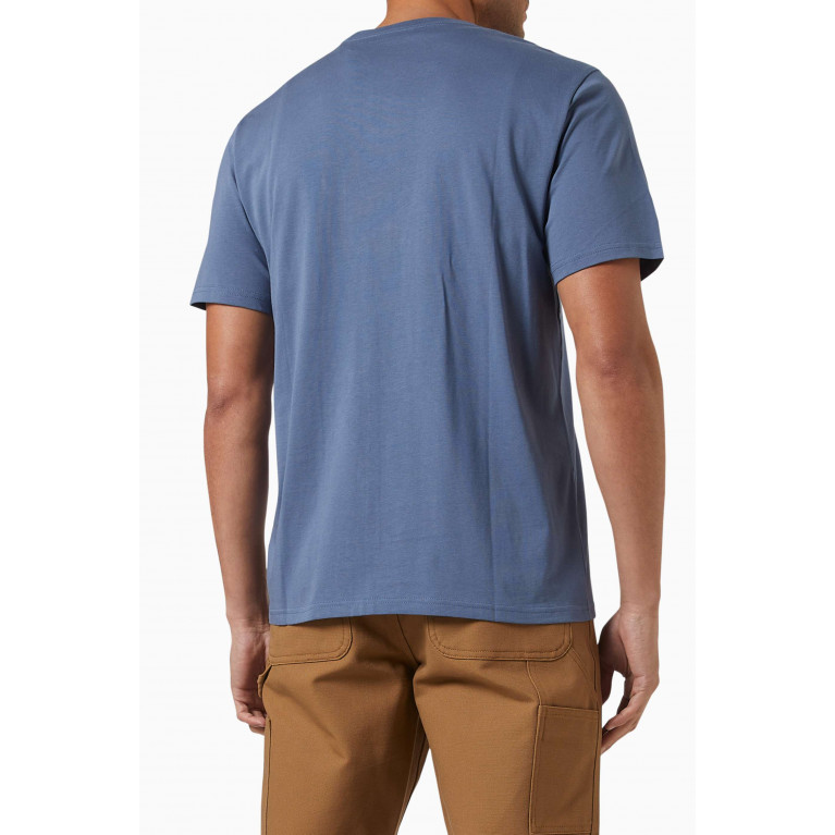 Carhartt WIP - Pocket T-shirt in Cotton-jersey Blue