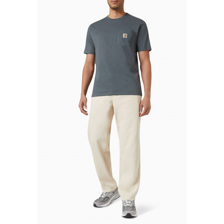Carhartt WIP - Pocket T-shirt in Cotton-jersey Grey