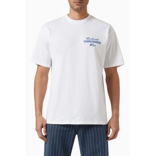 Carhartt WIP - Mechanics Logo T-shirt in Organic Cotton Jersey