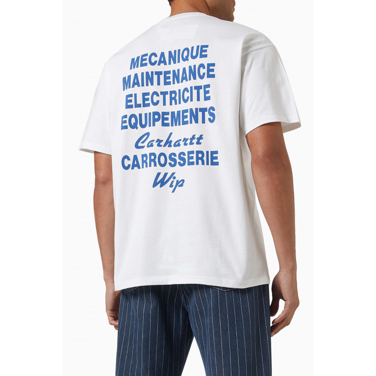 Carhartt WIP - Mechanics Logo T-shirt in Organic Cotton Jersey