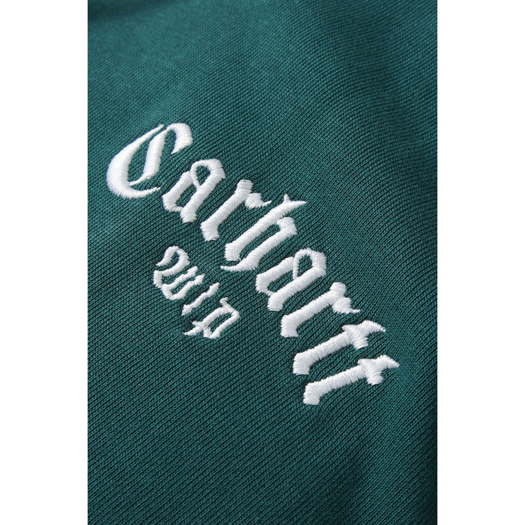 Carhartt WIP - Onyx Script Logo Hoodie in Cotton
