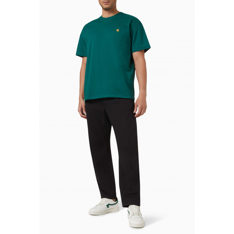 Carhartt WIP - Chase T-shirt in Cotton-jersey Green