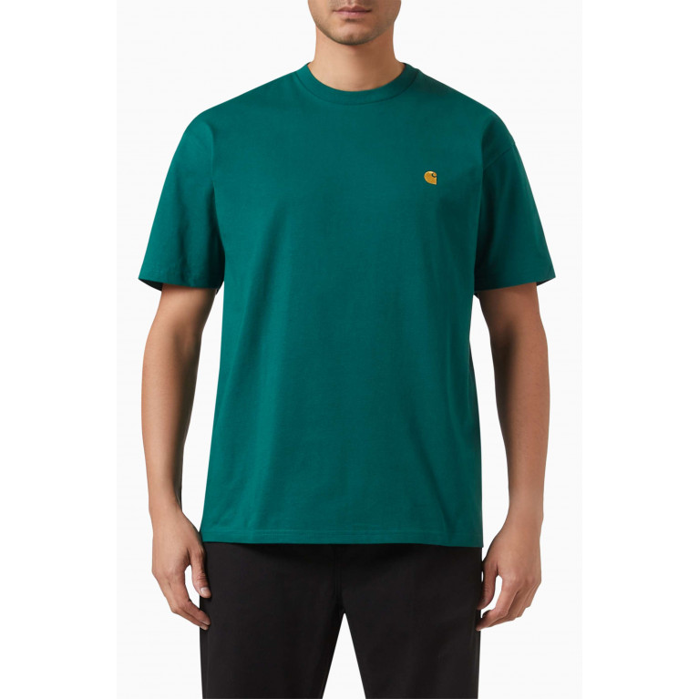 Carhartt WIP - Chase T-shirt in Cotton-jersey Green