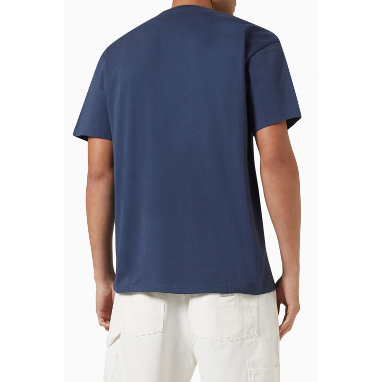 Carhartt WIP - Chase T-shirt in Cotton-jersey Blue