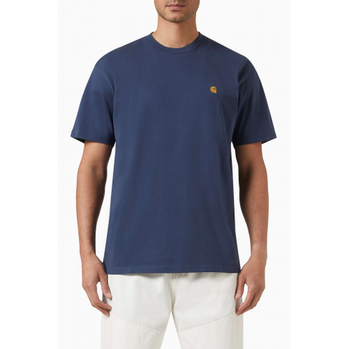 Carhartt WIP - Chase T-shirt in Cotton-jersey Blue