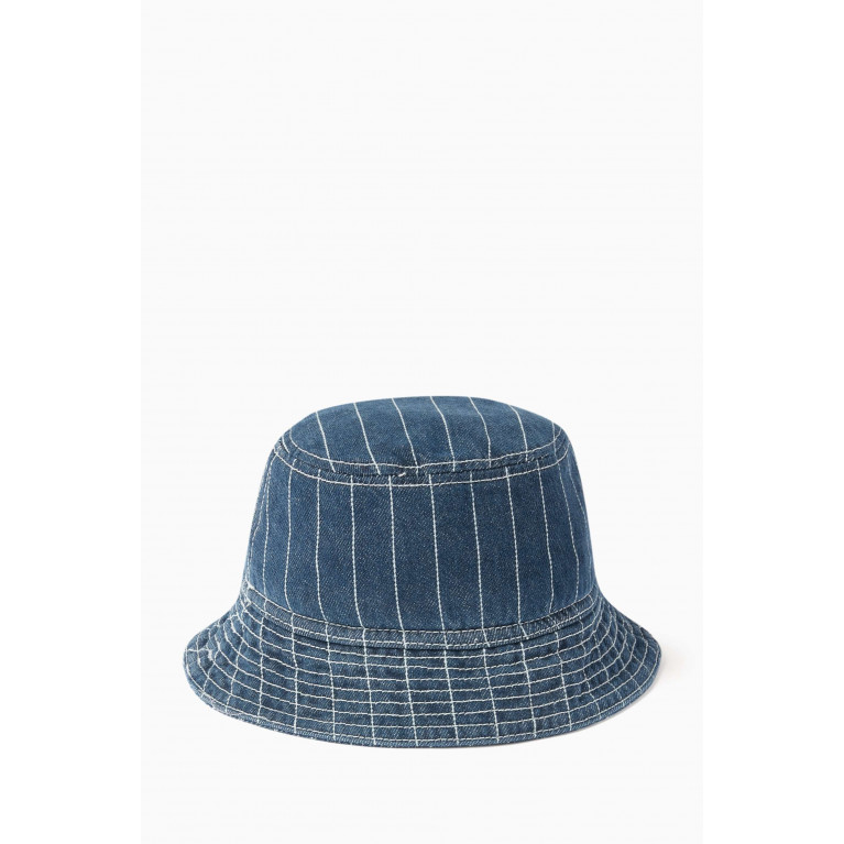 Carhartt WIP - Orlean Hickory Bucket Hat in Denim