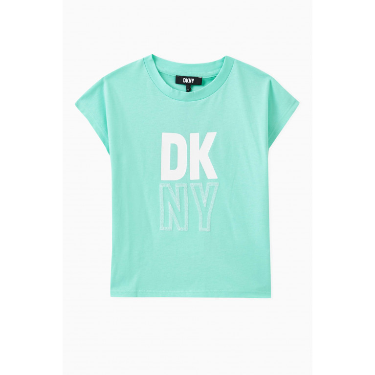 DKNY - Logo T-shirt in Cotton Jersey