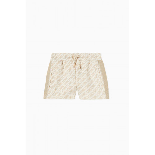 Michael Kors Kids - Logo-print Smart Shorts in Stretch Cotton
