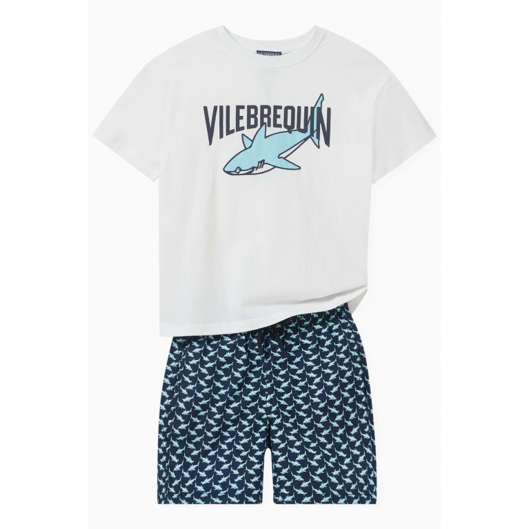 Vilebrequin - Net Sharks Print Swim Shorts