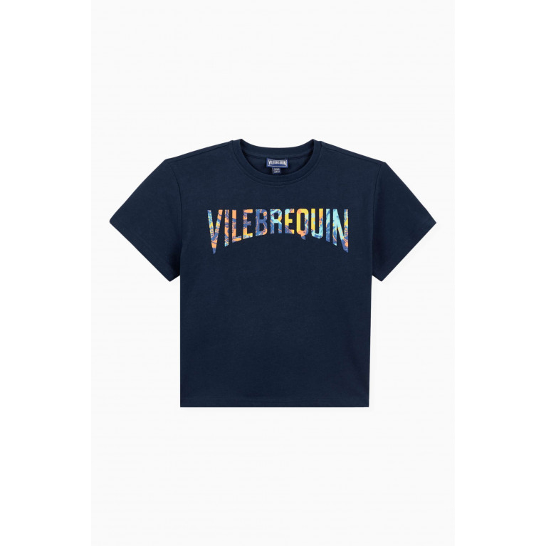 Vilebrequin - Logo Poulpes Tie-dye Oversized T-shirt