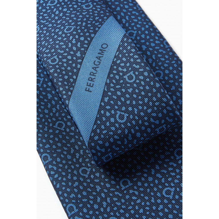 Ferragamo - Printed Tie in Silk