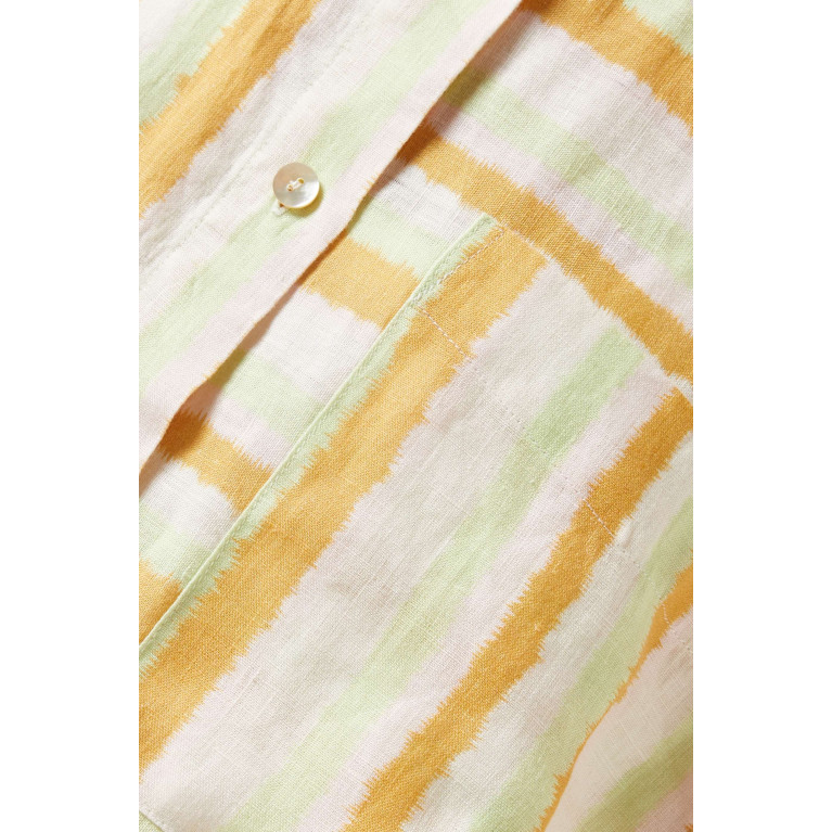 Electric & Rose - Kyle Striped Shirt in Linen