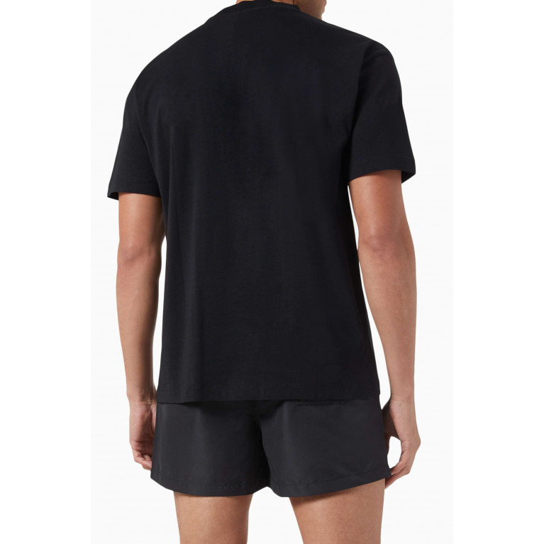 Marcelo Burlon - Cross-embroidered T-shirt in Cotton Jersey