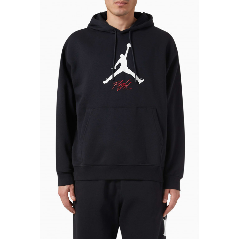 Nike - Air Jordan Essential Hoodie in Cotton Fleece Black