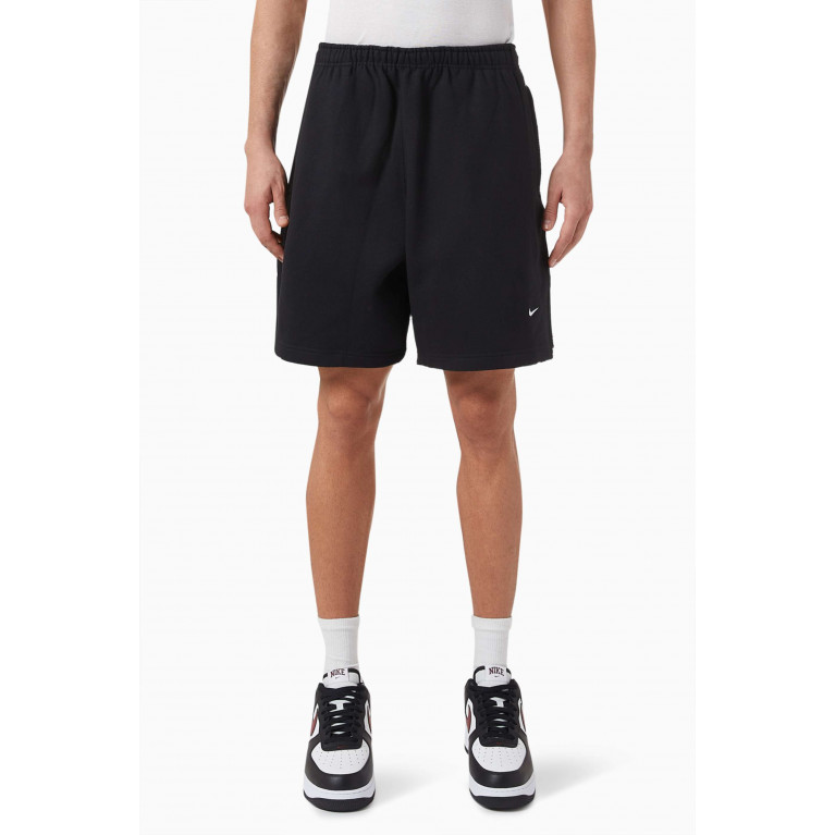 Nike - Solo Swoosh Shorts in Cotton Blend Fleece