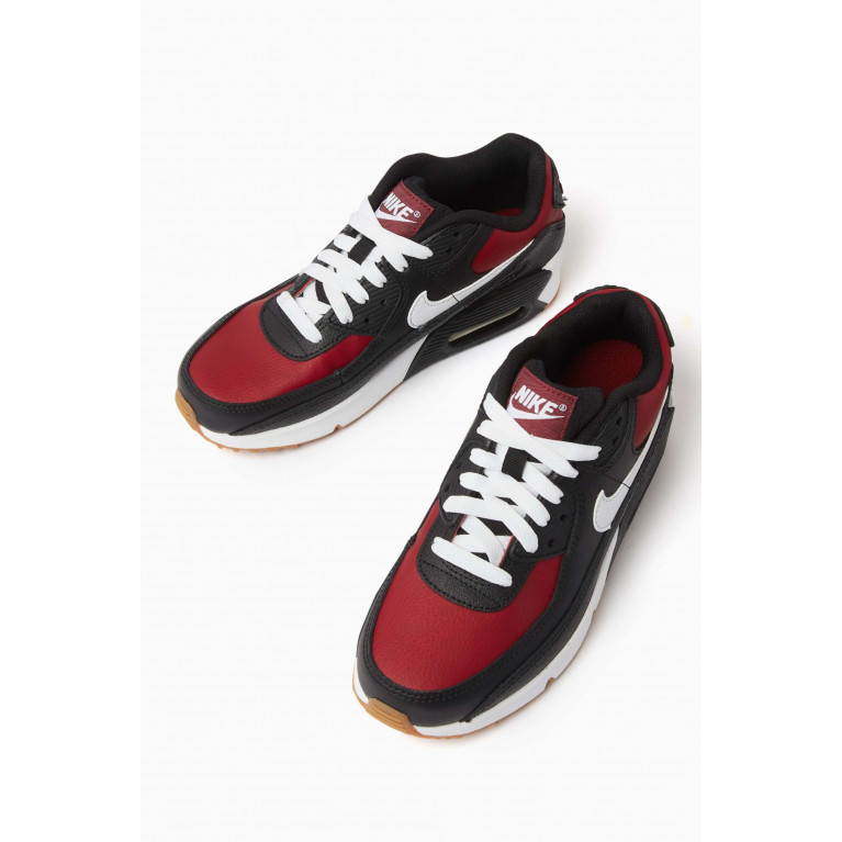 Nike - Kids Air Max 90 LTR Sneakers in Leather