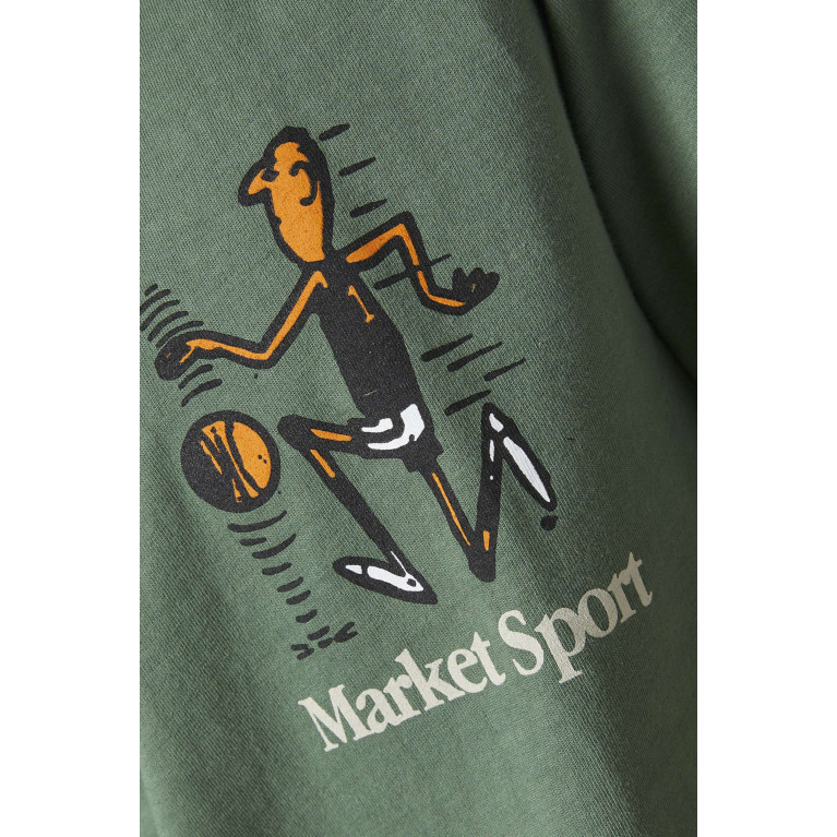 Market - Head Games T-shirt in Cotton-jersey