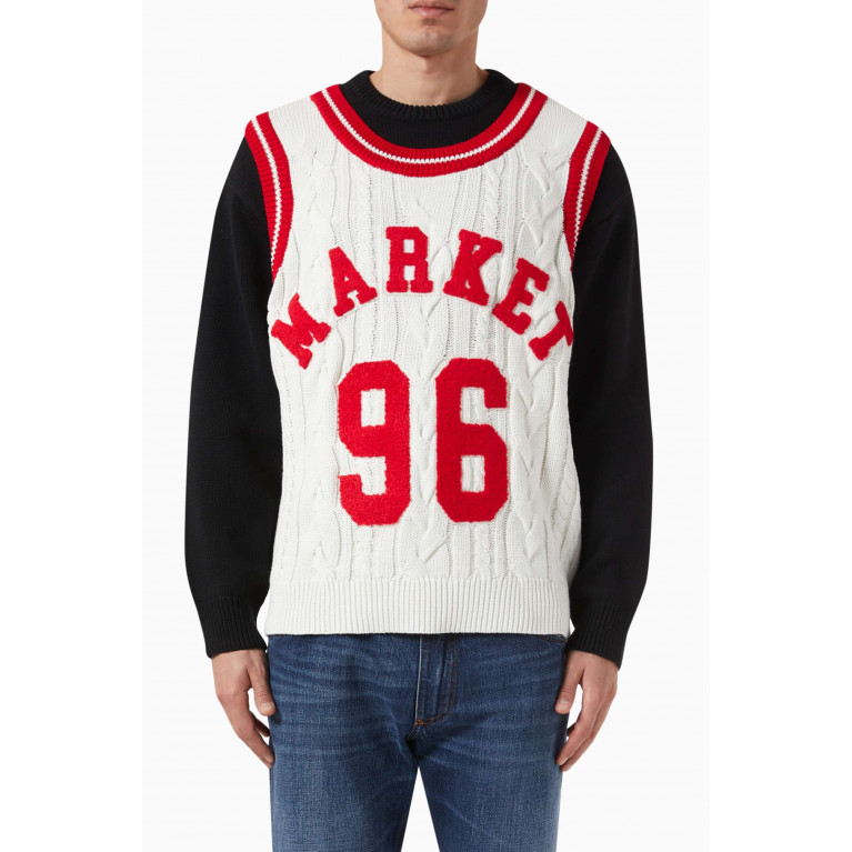 Market - Home Team Sweater in Cotton-knit