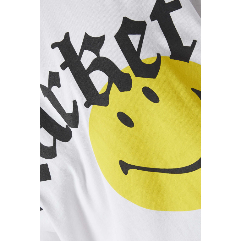 Market - Smiley® Gothic T-shirt in Cotton-jersey White