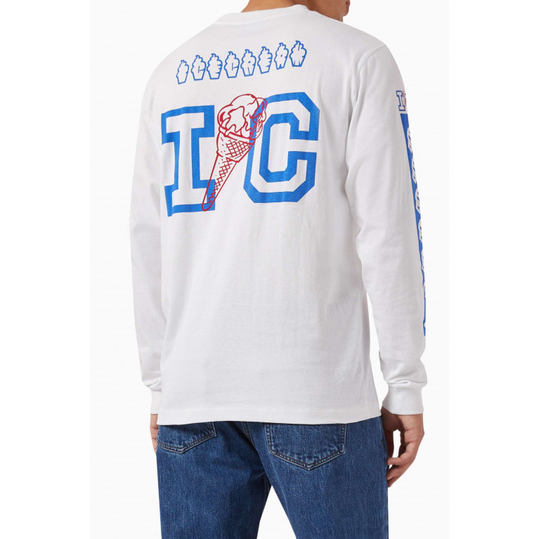 Ice Cream - Racing T-shirt in Cotton Jersey