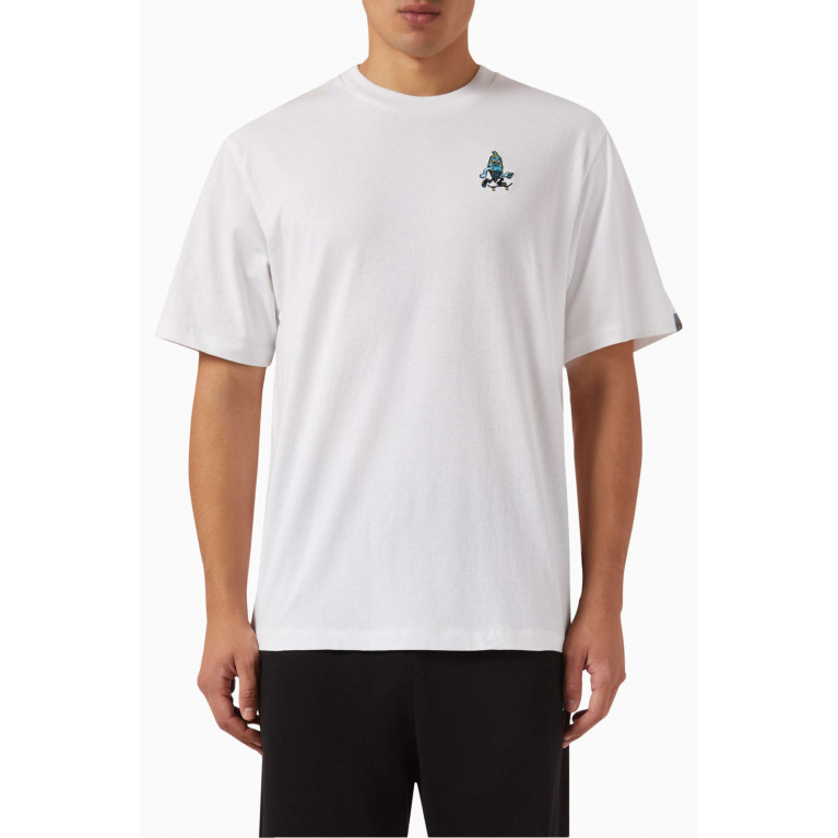 Ice Cream - Skate Cone T-shirt in Cotton Jersey White
