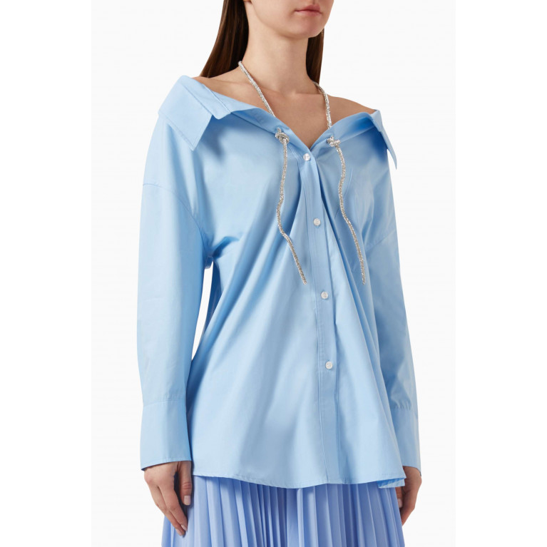 Setre - Beaded Rope Detail Tunic Blue